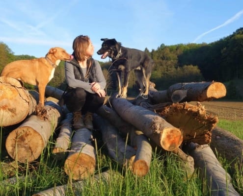 Bianca mit Viola Hundeschule Gleisdorf