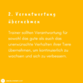 Tiertraining Zitat